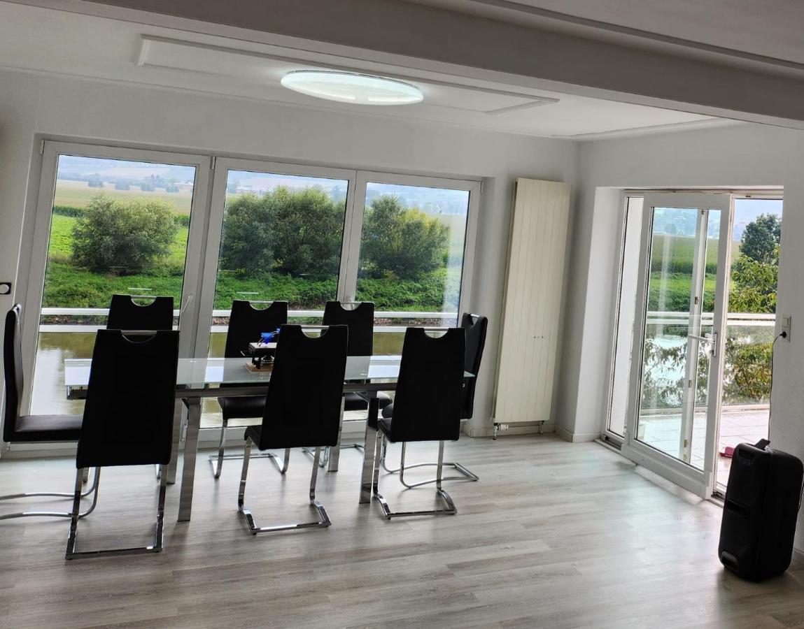 Haus An Der Weser Ferienwohnung Brevorde Ngoại thất bức ảnh