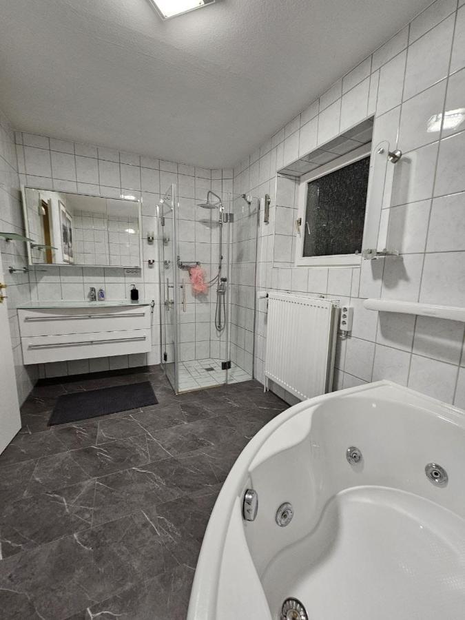 Haus An Der Weser Ferienwohnung Brevorde Ngoại thất bức ảnh